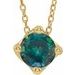 Solitaire Necklace or Slide Pendant