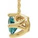 Solitaire Necklace or Slide Pendant