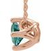 Solitaire Necklace or Slide Pendant