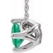 Solitaire Necklace or Slide Pendant