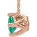 Solitaire Necklace or Slide Pendant