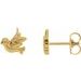 Tiny Bird Stud Earrings