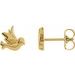 Tiny Bird Stud Earrings