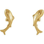 Tiny Koi Fish Earrings