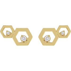 Honeycomb Earrings