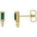 Accented Bar Earrings
