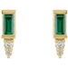 Accented Bar Earrings