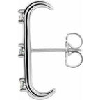 Accented Cuff Earrings