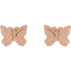 Petite Butterfly Earrings