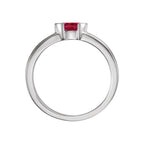 Half-Bezel Family Stackable Ring