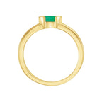 Half-Bezel Family Stackable Ring