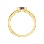 Half-Bezel Family Stackable Ring