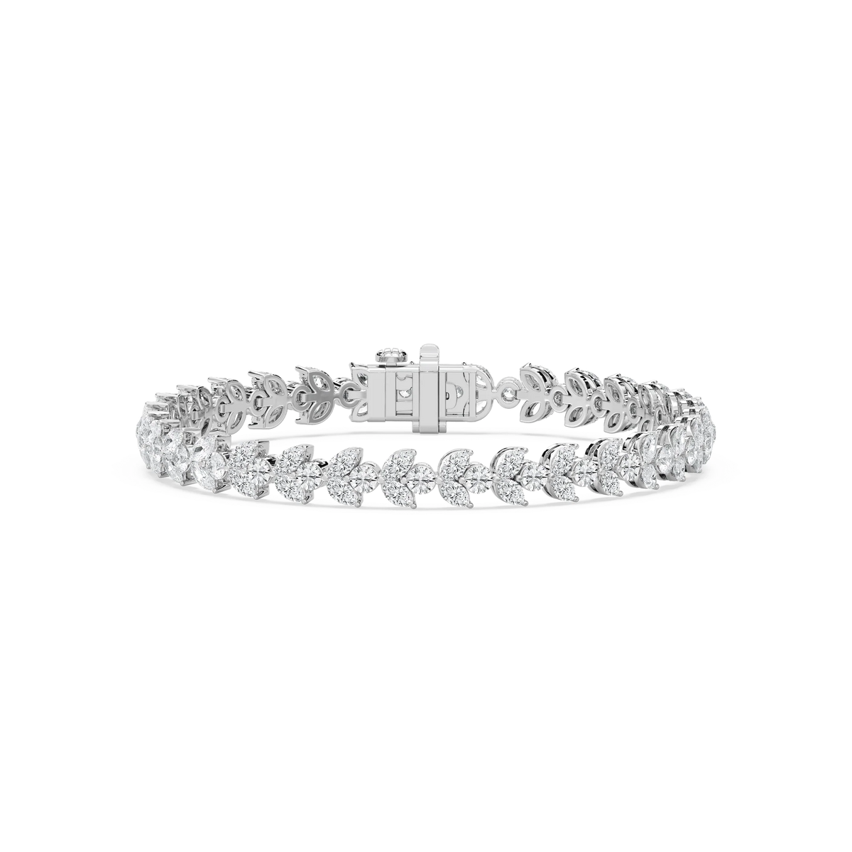 8 ⅓ ctw Marquise and Round LGD Duo Tennis Bracelet - 7 Inches