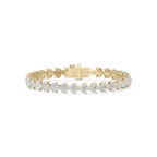 8 ⅓ ctw Marquise and Round LGD Duo Tennis Bracelet - 7 Inches