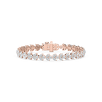 8 ⅓ ctw Marquise and Round LGD Duo Tennis Bracelet - 7 Inches