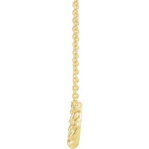 Rope Circle Necklace or Center