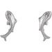 Tiny Koi Fish Earrings