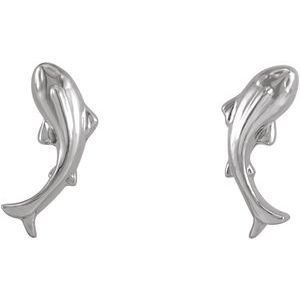 Tiny Koi Fish Earrings