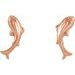 Tiny Koi Fish Earrings