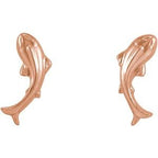 Tiny Koi Fish Earrings