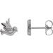Tiny Bird Stud Earrings