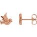 Tiny Bird Stud Earrings
