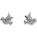 Tiny Bird Stud Earrings