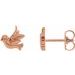 Tiny Bird Stud Earrings