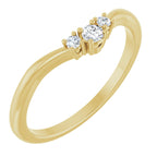 Accented Engagement Ring or Band