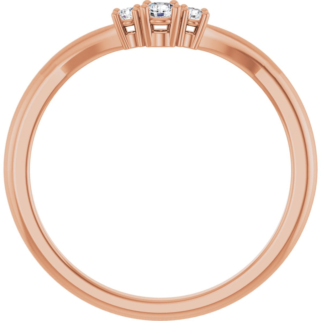 Accented Engagement Ring or Band