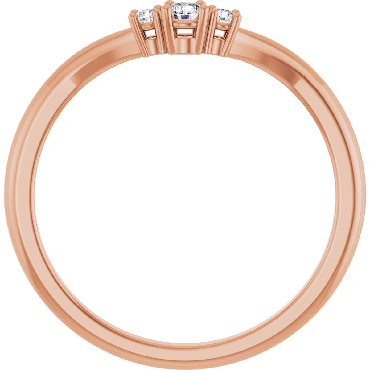 Accented Engagement Ring or Band