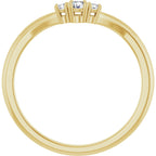 Accented Engagement Ring or Band