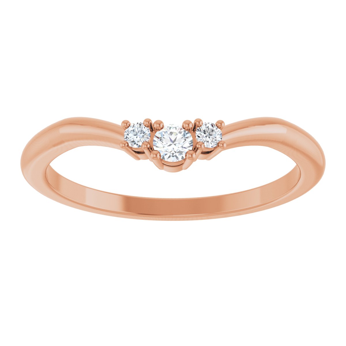 Accented Engagement Ring or Band