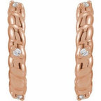 Accented Rope Huggies