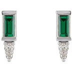 Accented Bar Earrings