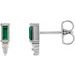 Accented Bar Earrings