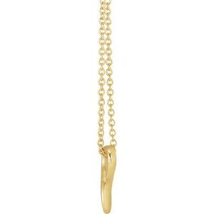 Survivor Ribbon Necklace or Slide Pendant