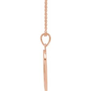 Live, Love, or Hope Disc Necklace or Pendant