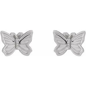 Petite Butterfly Earrings