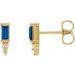Accented Bar Earrings