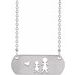 Stick Figure Family Necklace