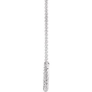 Rope Circle Necklace or Center