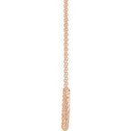 Rope Circle Necklace or Center