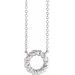 Rope Circle Necklace or Center