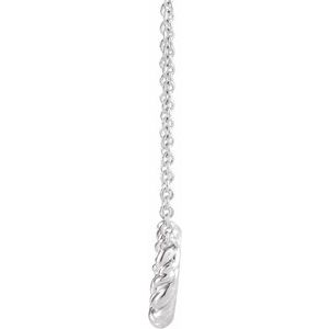 Rope Circle Necklace or Center