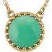 Cabochon Crown Necklace or Center