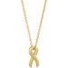Survivor Ribbon Necklace or Slide Pendant