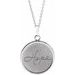 Live, Love, or Hope Disc Necklace or Pendant
