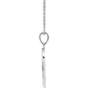 Live, Love, or Hope Disc Necklace or Pendant