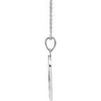 Live, Love, or Hope Disc Necklace or Pendant